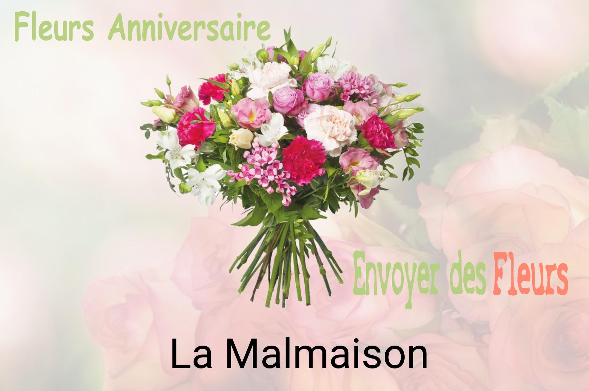 Bouquet de fleurs d’anniversaire livré à La Malmaison